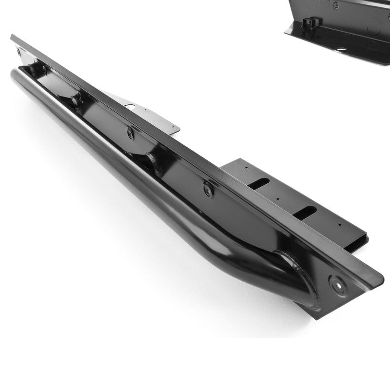 ARB rock sliders installed on driver side of a Jeep Wrangler TJ