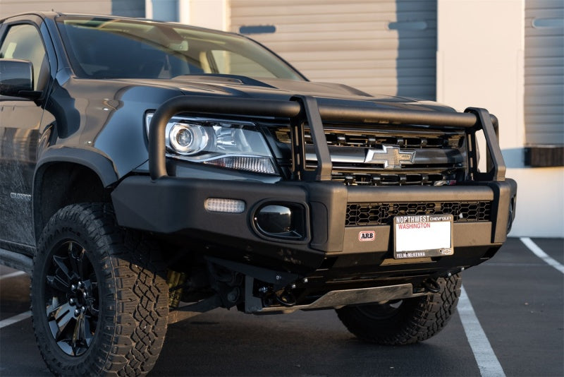 ARB Summit bull bar Colorado ZR2 light mounts — view 3