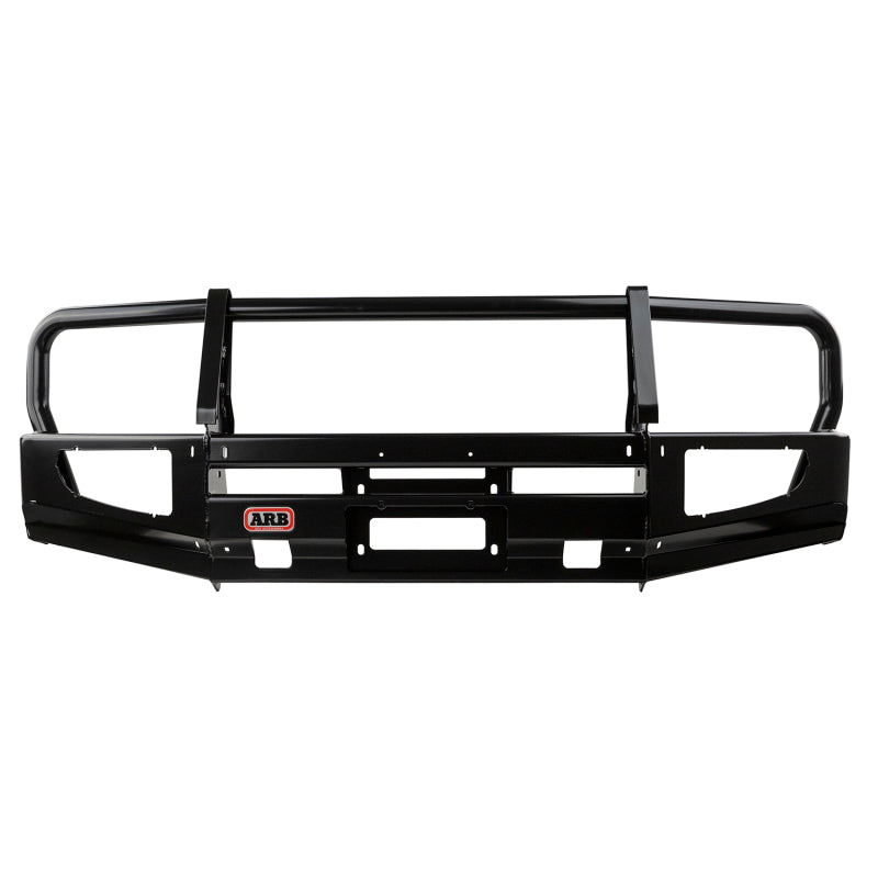 ARB Deluxe combination bull bar on a Mitsubishi Triton ML, front three-quarter view