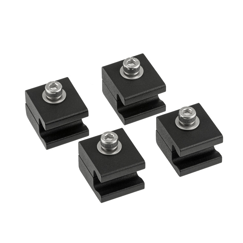 ARB BASE Rack Alloy Block Set — four powder-coated aluminum dovetail blocks