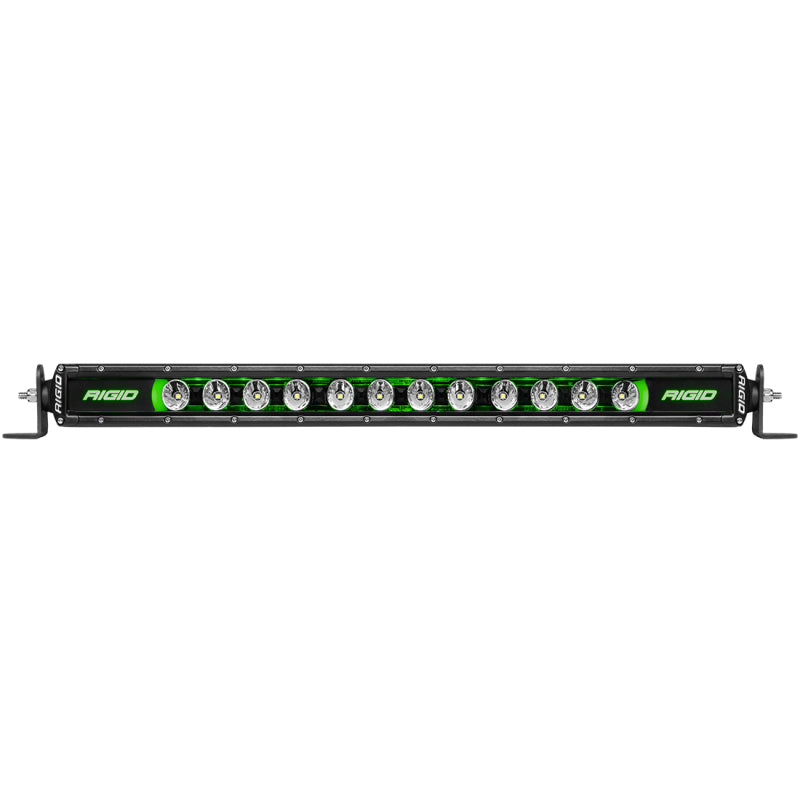 Rigid Radiance Plus SR-Series light bar mounting brackets and hardware detail