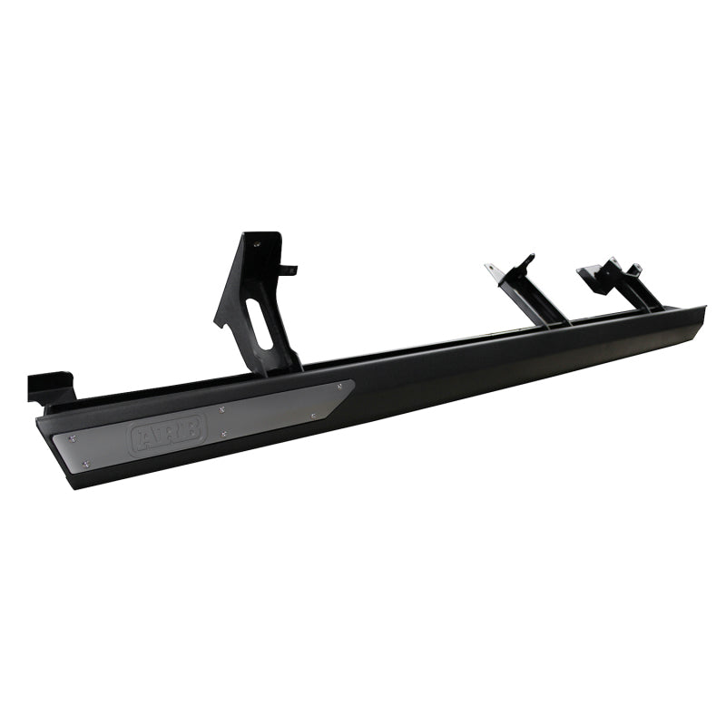 ARB Rock Sliders for the 2021-2025 Ford Bronco 4-Door in textured black
