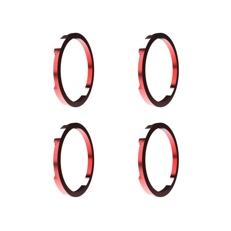 KC HiLiTES FLEX ERA LED Light Bar Bezel Kit for 10in. Segments - Red, connection detail