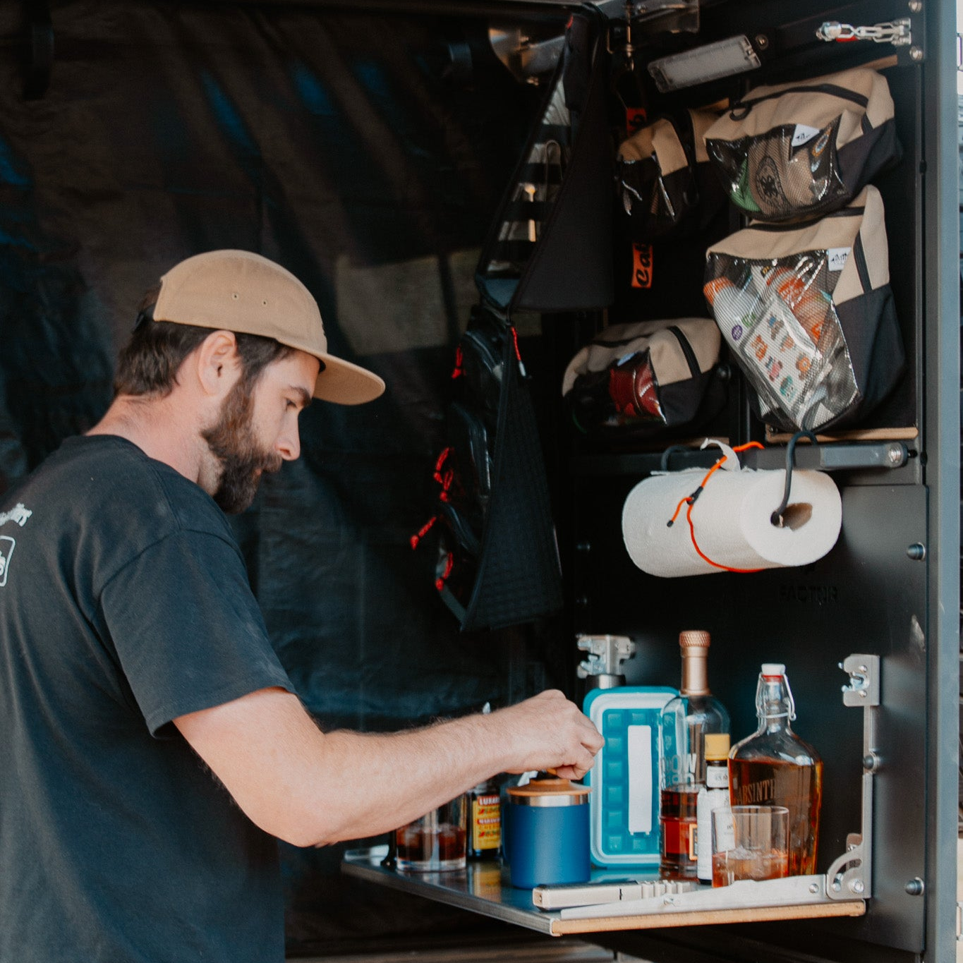 RiPouch™ Alu-Cab Rear Door Storage System