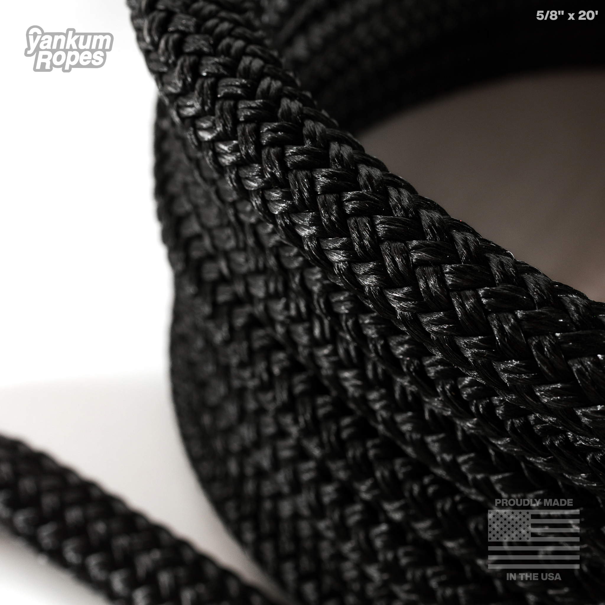 Hi-Vis Kinetic Recovery Rope