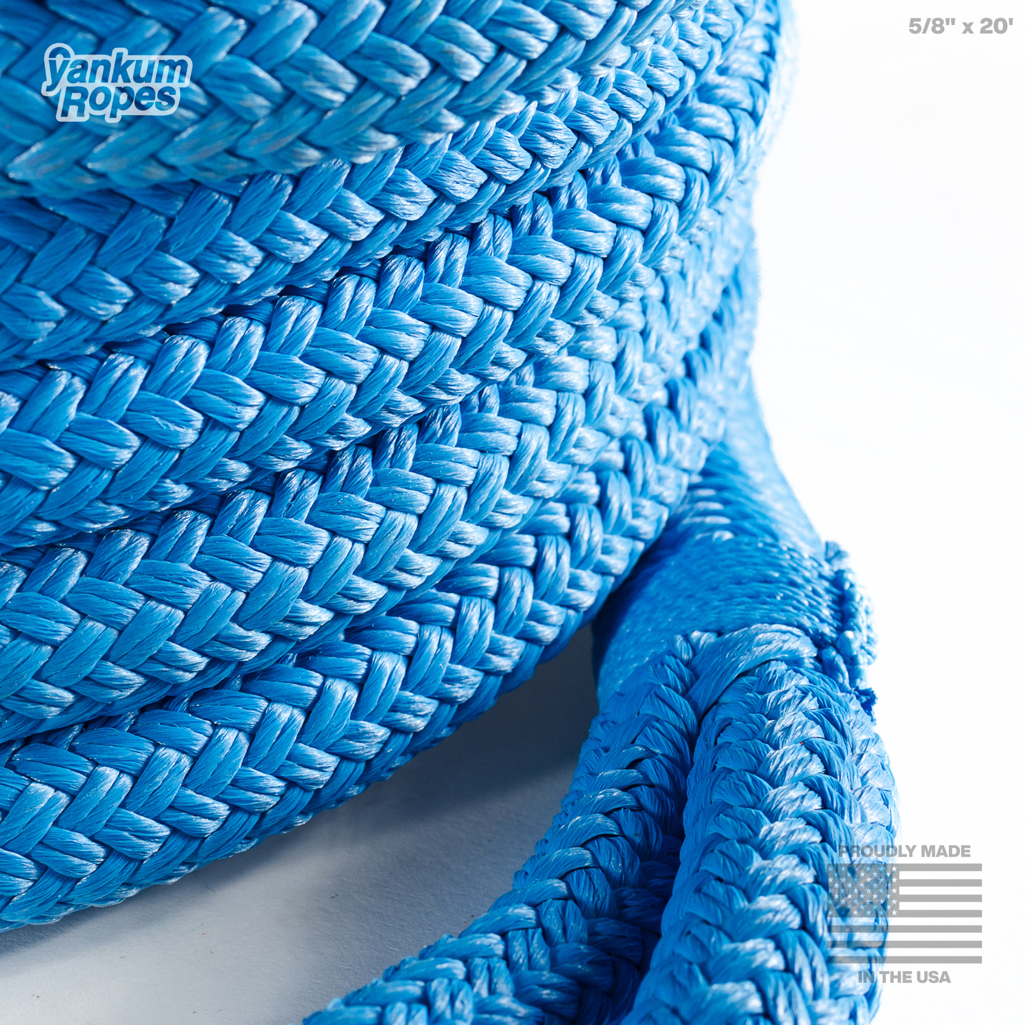 Hi-Vis Kinetic Recovery Rope