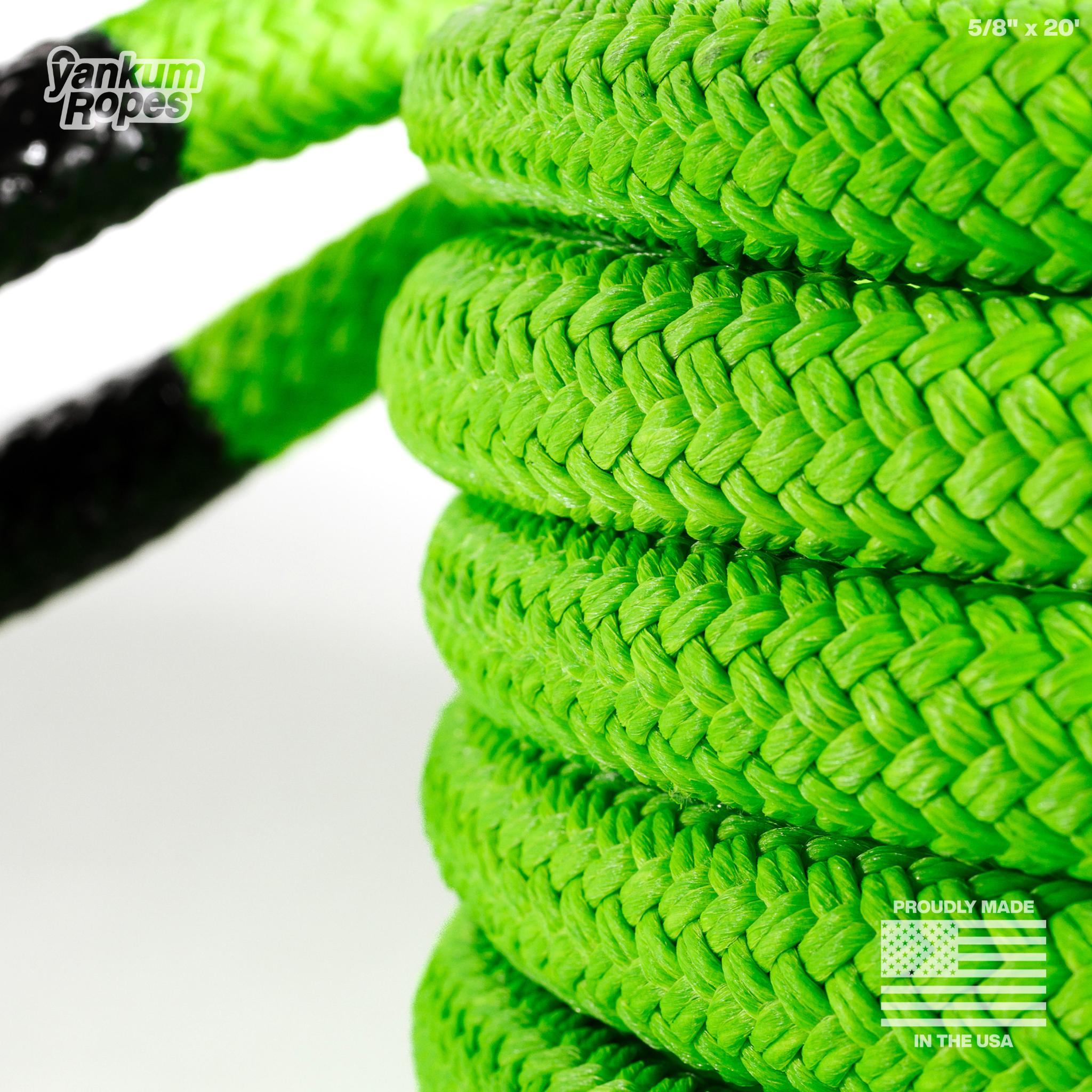 Hi-Vis Kinetic Recovery Rope