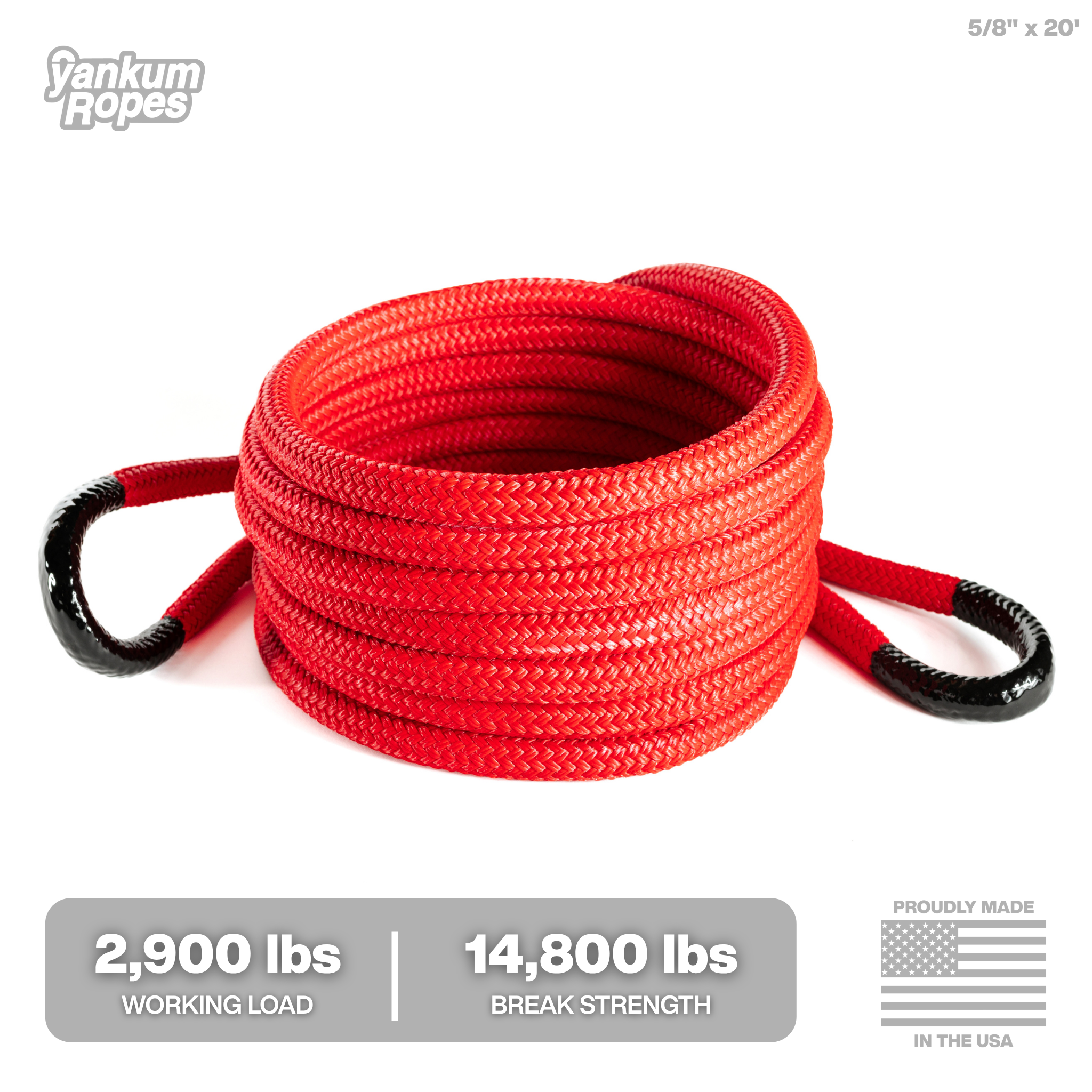 5/8” Kinetic Recovery Rope “Viper”