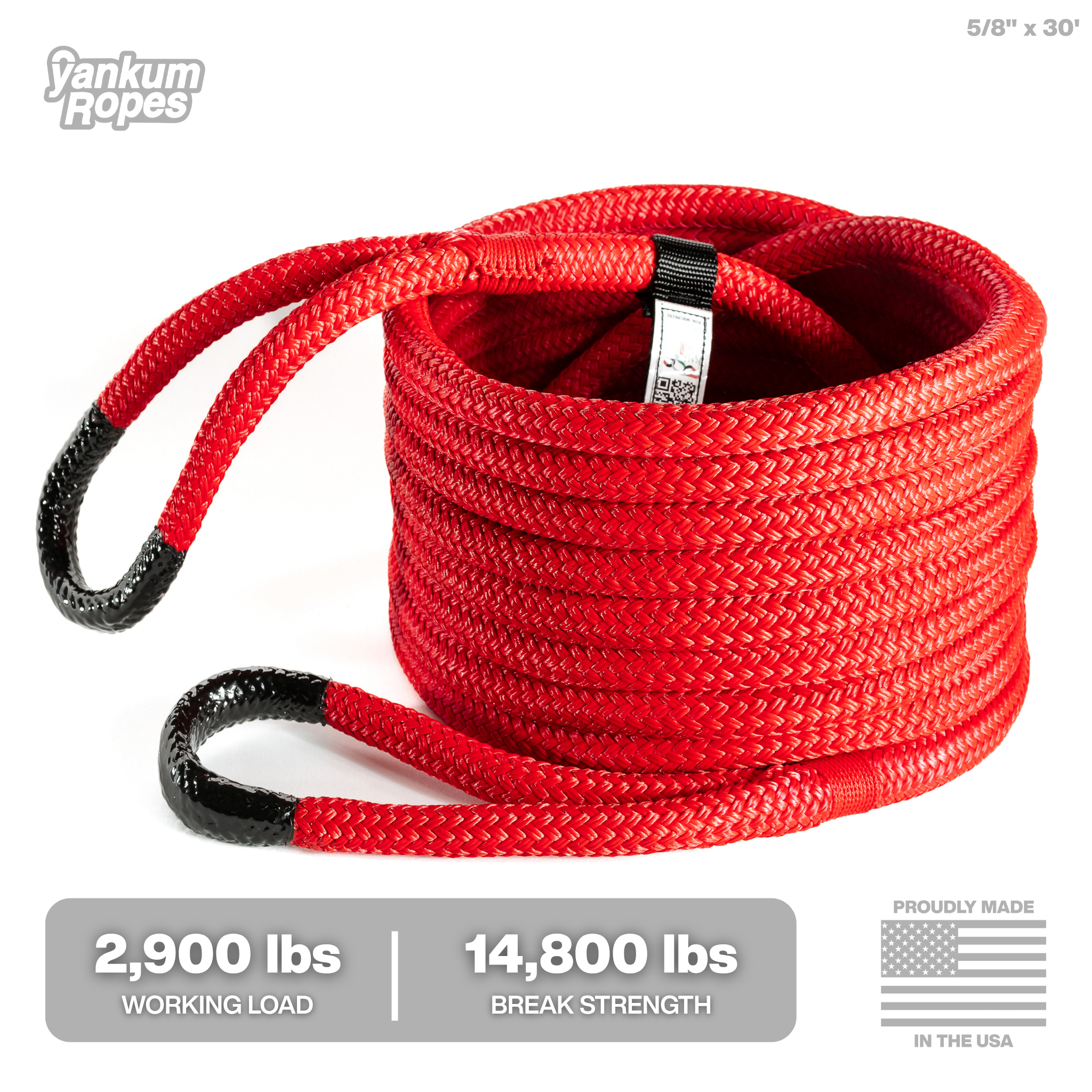 5/8” Kinetic Recovery Rope “Viper”