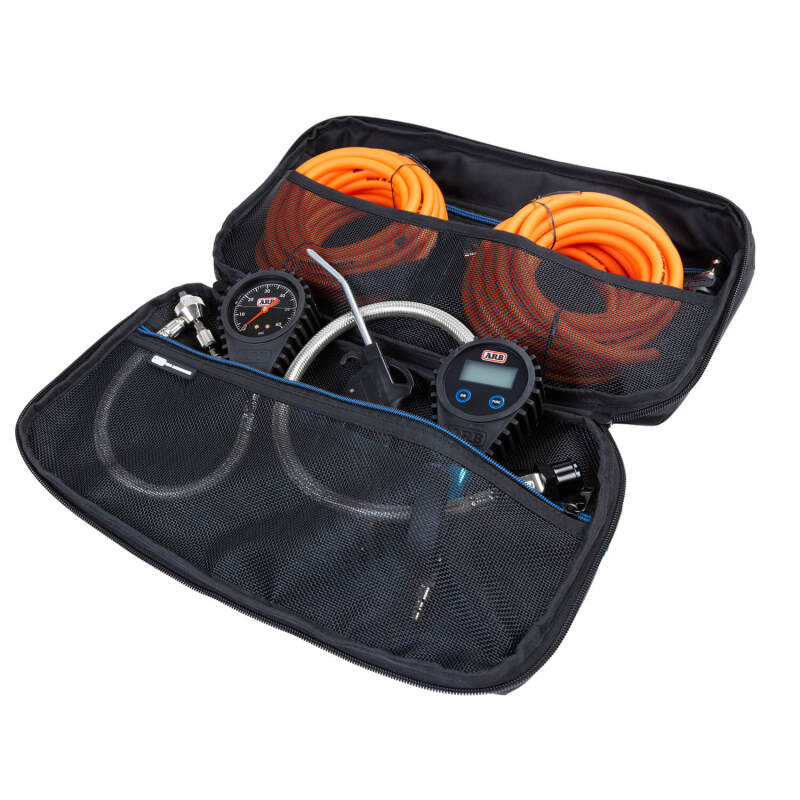 ARB double inflation case adjustable hose-pocket divider detail