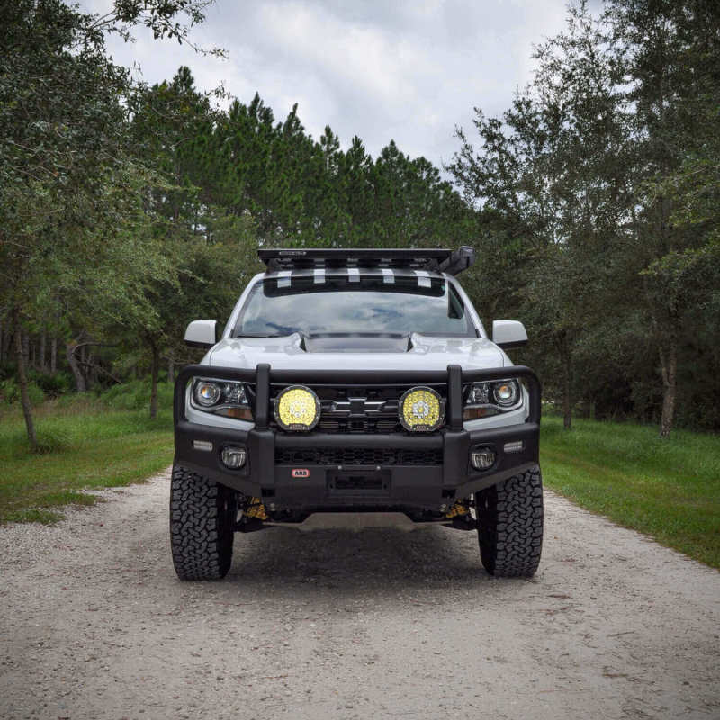 ARB Summit bull bar 3462060K front three-quarter — view 2