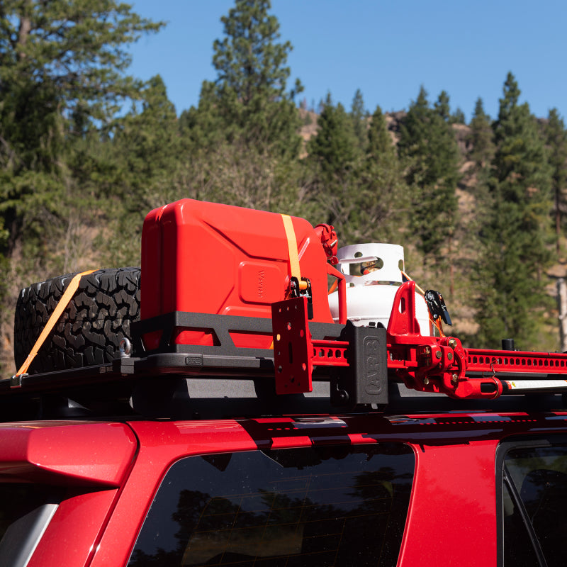ARB BASE Rack for 4Runner — platform slot channel detail