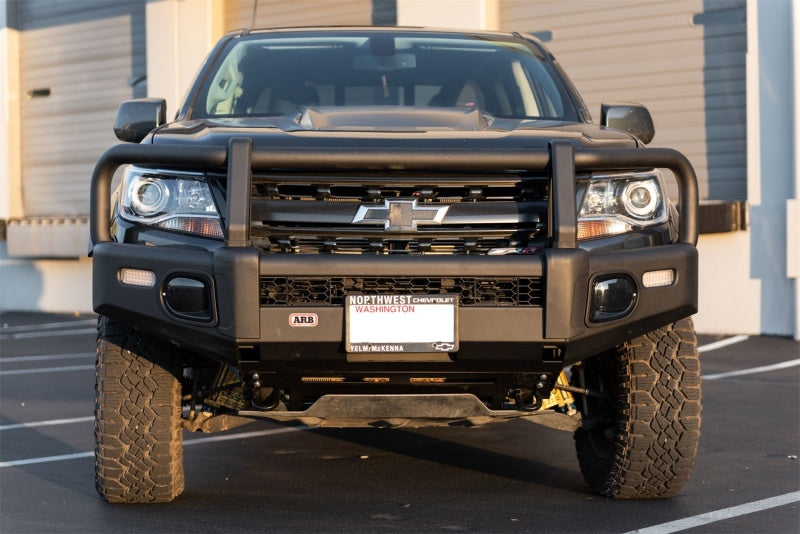 ARB Summit bull bar textured black uprights — view 5