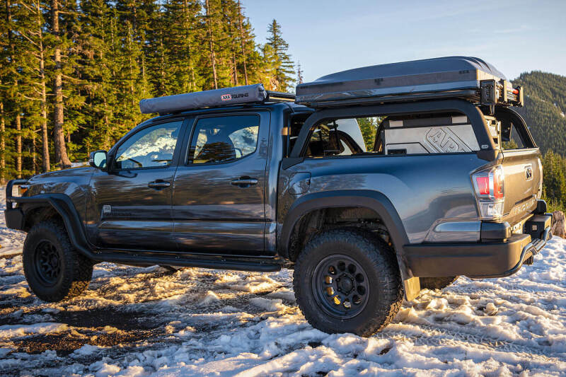 ARB aluminium bed rack mounted on 2016-2023 Toyota Tacoma