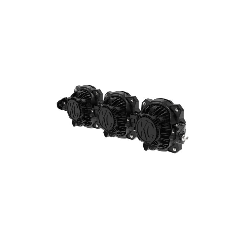 KC HiLiTES Gravity Titan LED Light Bar - 20in. (3-Light), mounted view