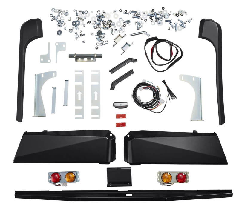 ARB Land Cruiser 100 Series rear bar — hardware and fixings