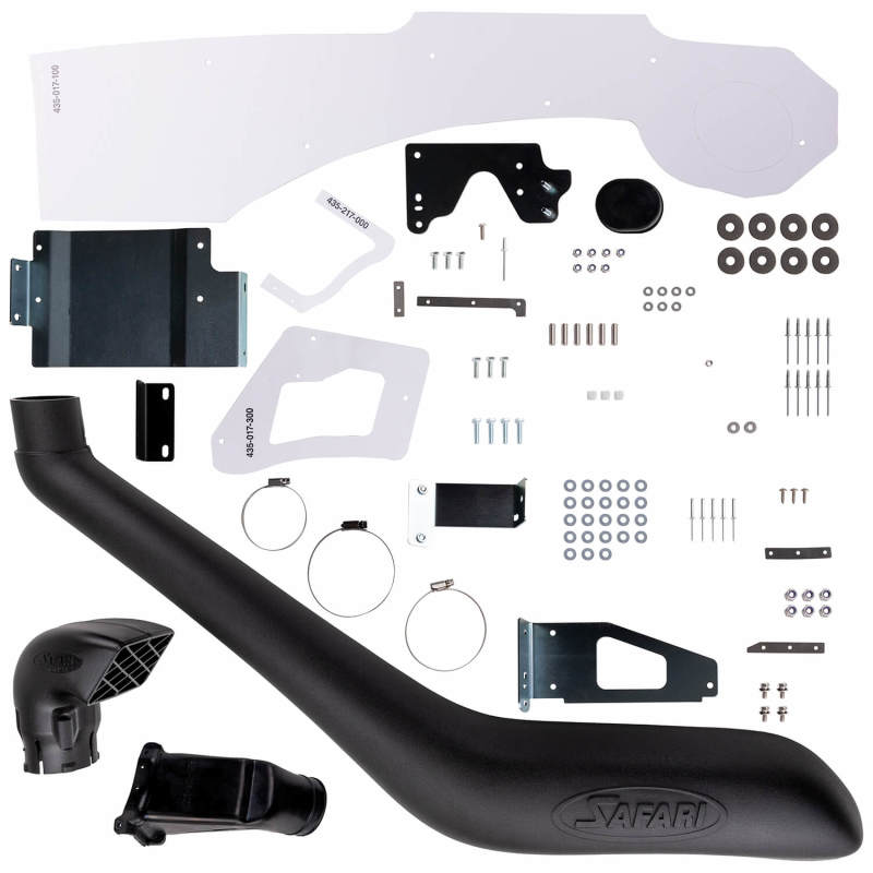 ARB Safari V-Spec snorkel body profile