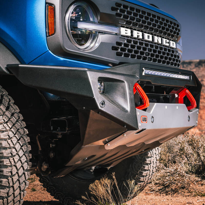 ARB Ford Bronco front bumper — fitted on vehicle