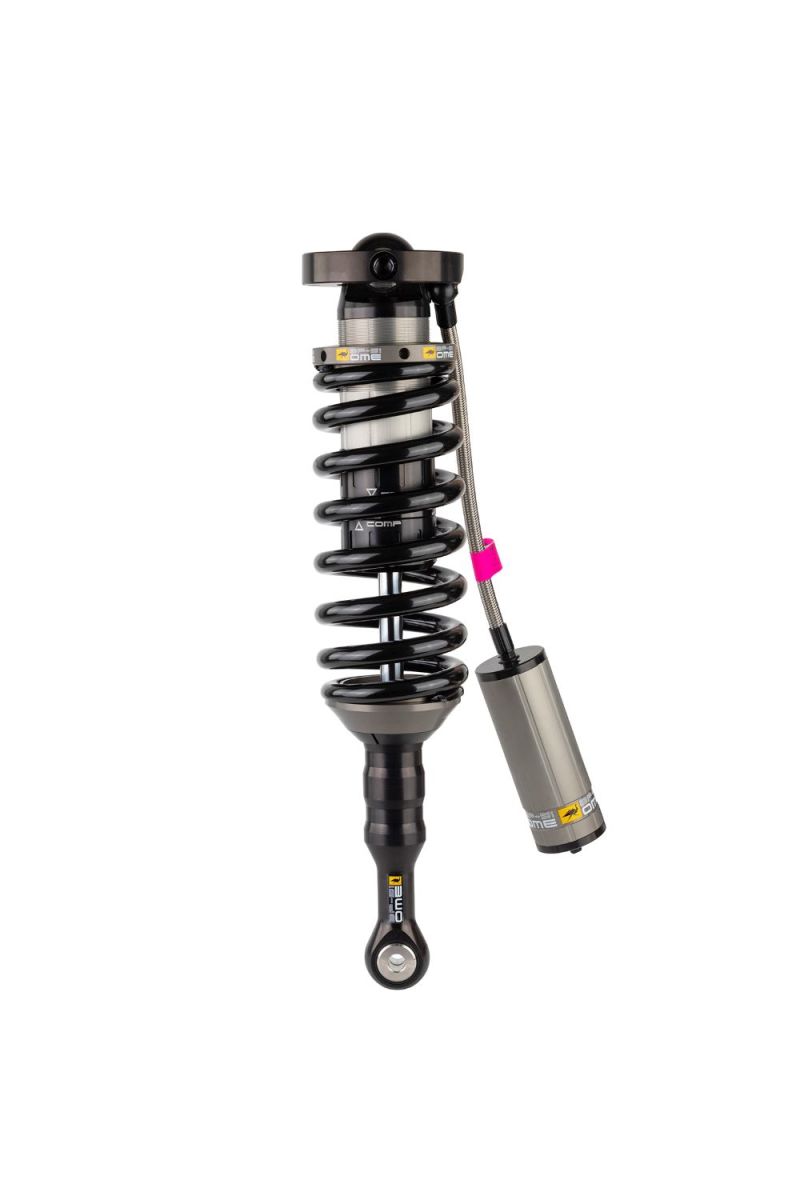 ARB Old Man Emu BP-51 front coilover, right-hand, Toyota Hilux — front strut and coil assembly
