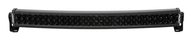 Rigid Industries RDS-Series 30in Midnight Edition curved LED spot light bar with blacked-out optics
