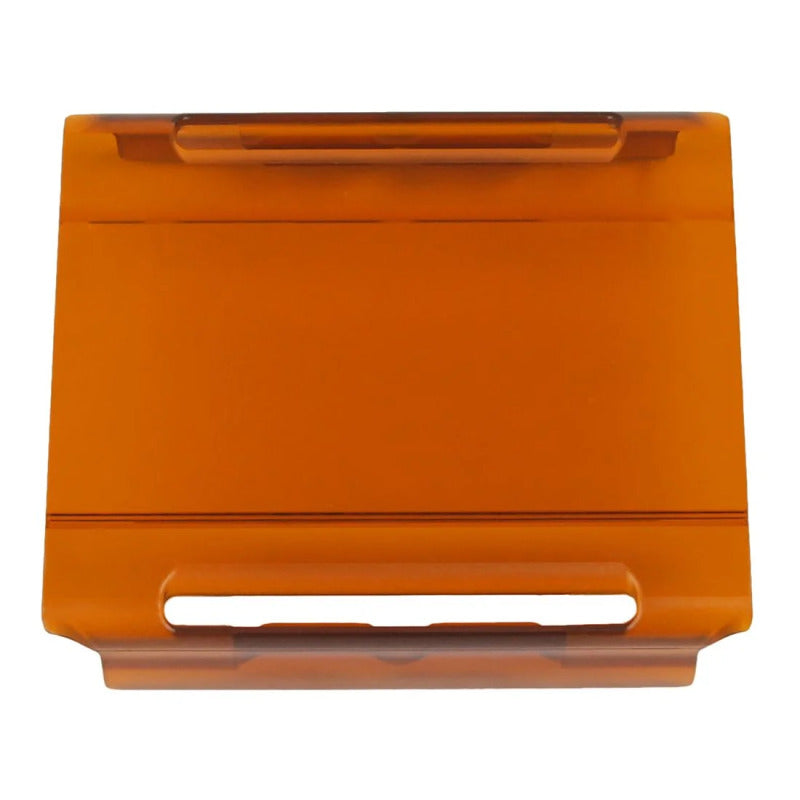 Close-up of Rigid Industries 4in. Amber PRO E-Series light cover