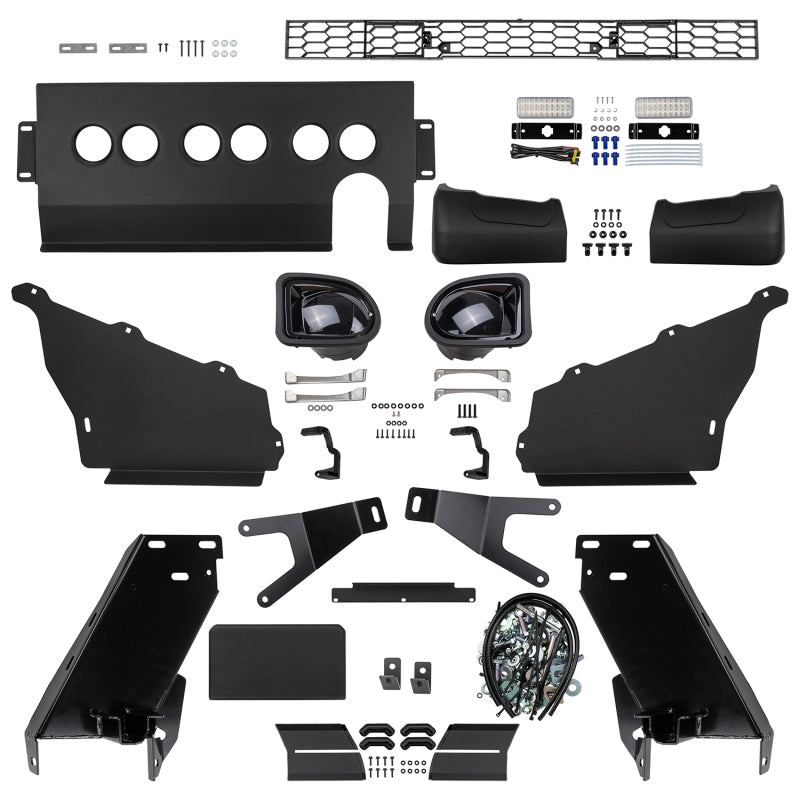 ARB Summit Tacoma bull bar side profile with textured finish