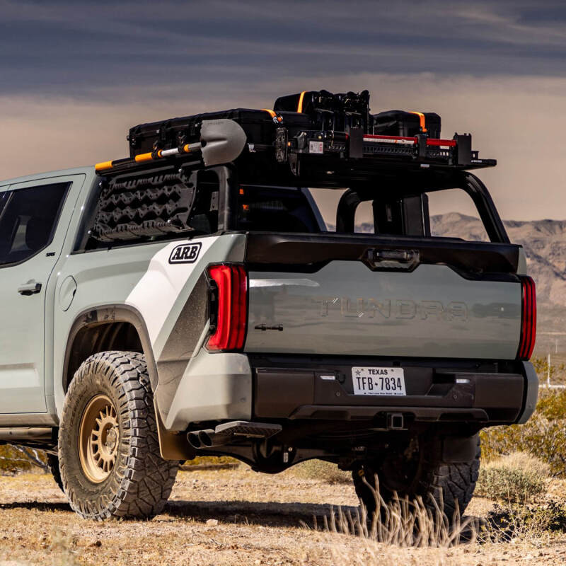 ARB bed rack for 2022–2025 Toyota Tundra, mounted top view