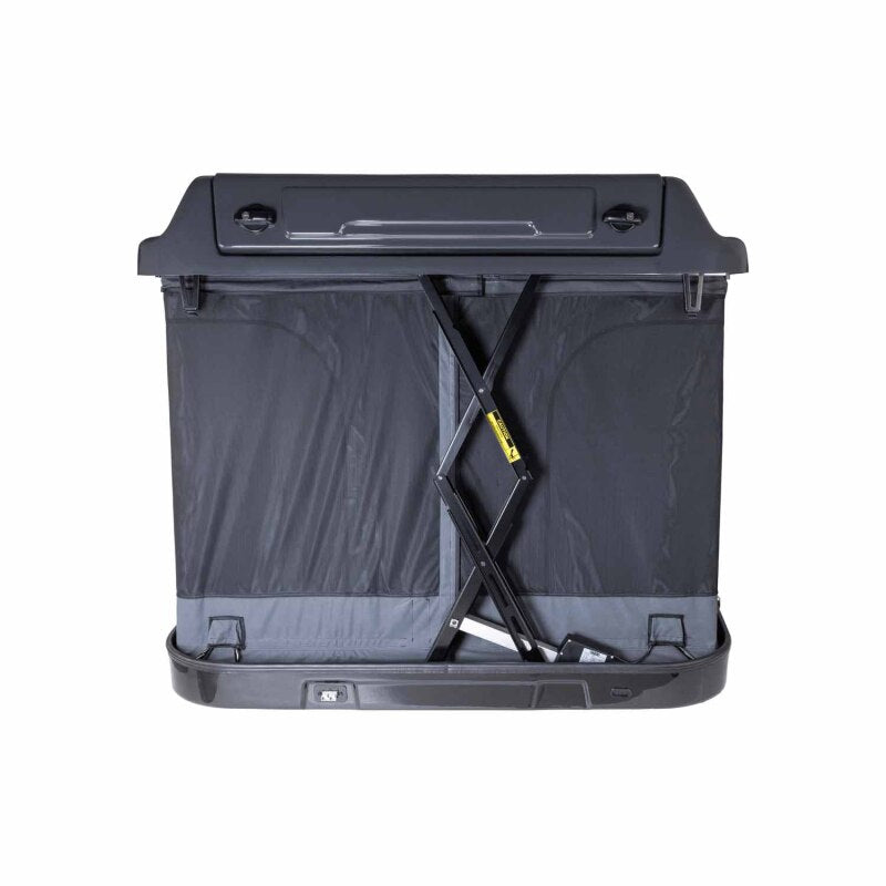 ARB Altitude rooftop tent dual-color LED lighting at night