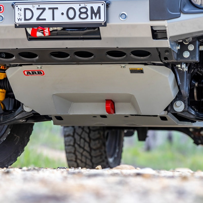 ARB Under Vehicle Protection for 2015+ Mitsubishi Triton MQ (auto) — powder-coated finish, image 4
