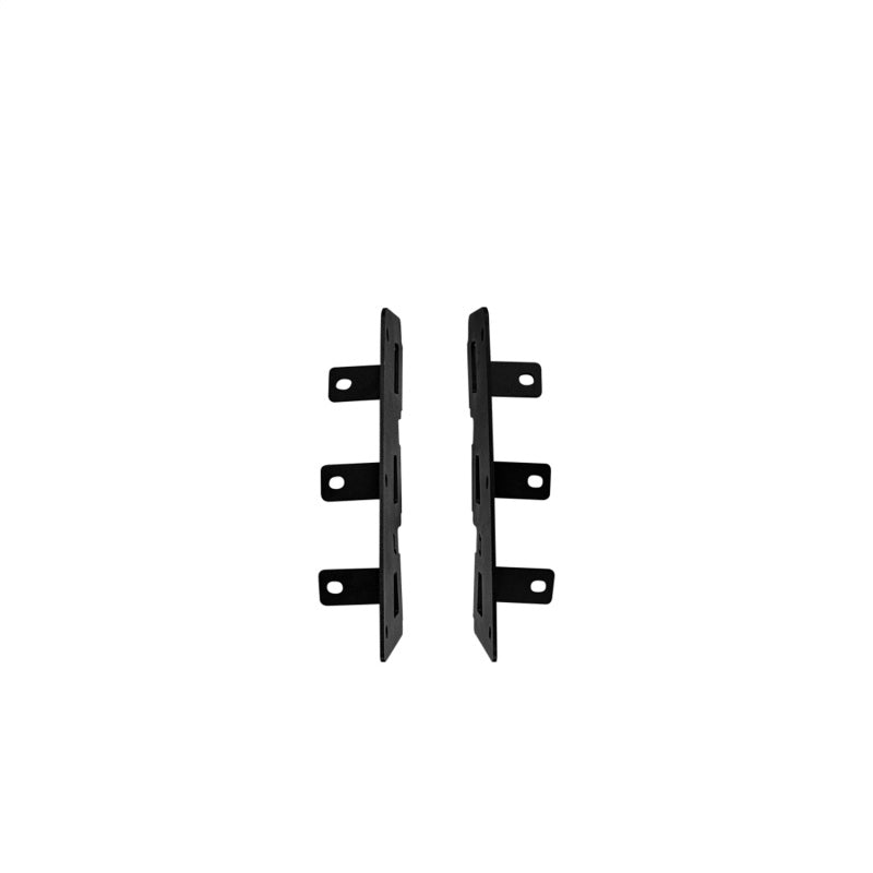 Powder-coated RIGID fog light mount for the Ford Performance HD Modular Bumper on the 2021+ Bronco