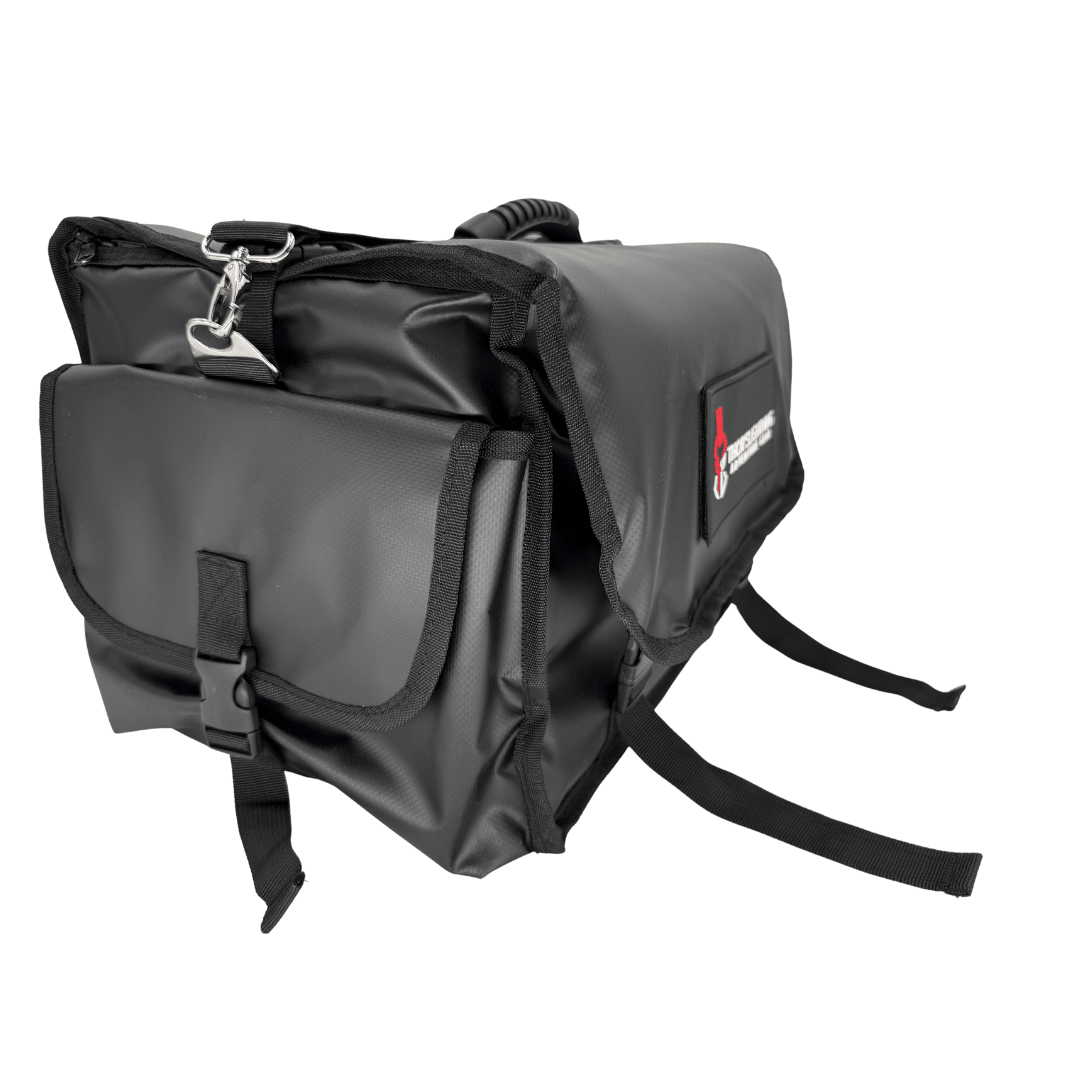 Thor's Lightning Air System storage bag – bag side view with straps