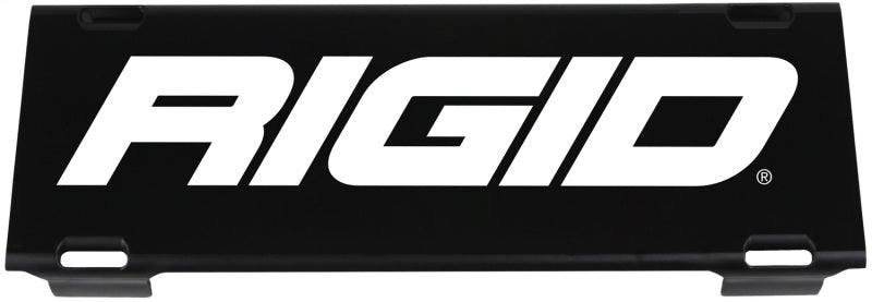 RIGID E-Series black LED light bar cover, 10in snap-on polycarbonate (view 6)