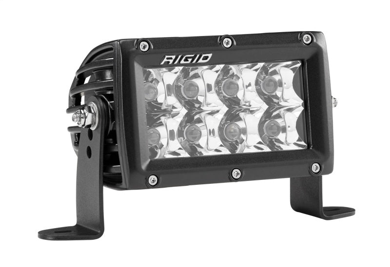 RIGID E-Series PRO 4in double-row LED light bar, spot beam (view 1)