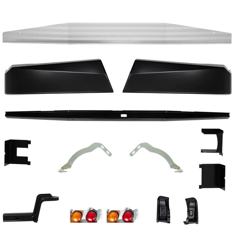 ARB Land Cruiser 200 Series rear bar — side profile and departure angle