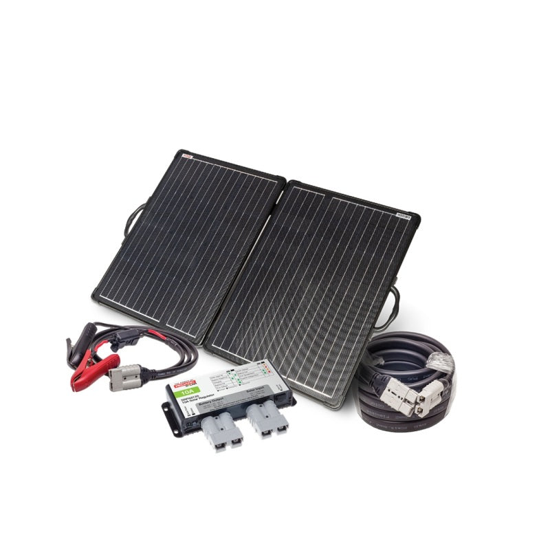 REDARC 120W Monocrystalline Portable Folding Solar Panel Kit, view 1