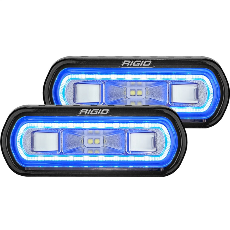 Rigid SR-L spreader light mounted providing wide area camp lighting