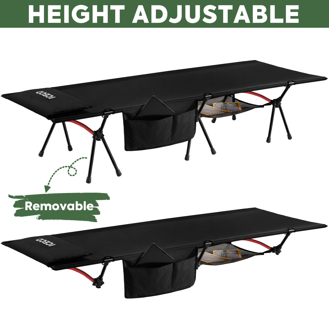 Portable Camping Cot | ICECO Camping ICECO- Overland Kitted