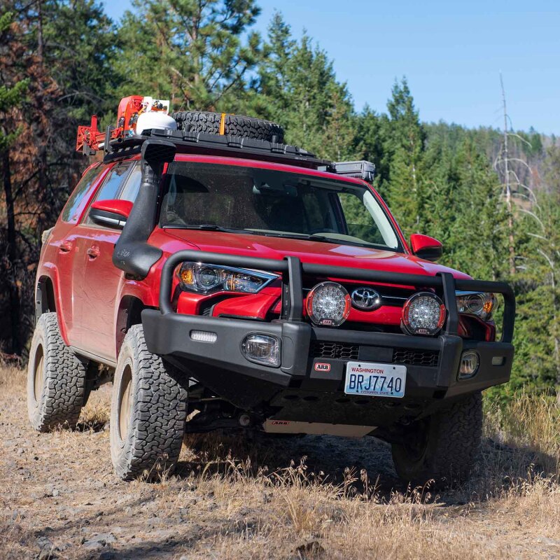ARB Summit 4Runner bumper front view with OE fog light surrounds