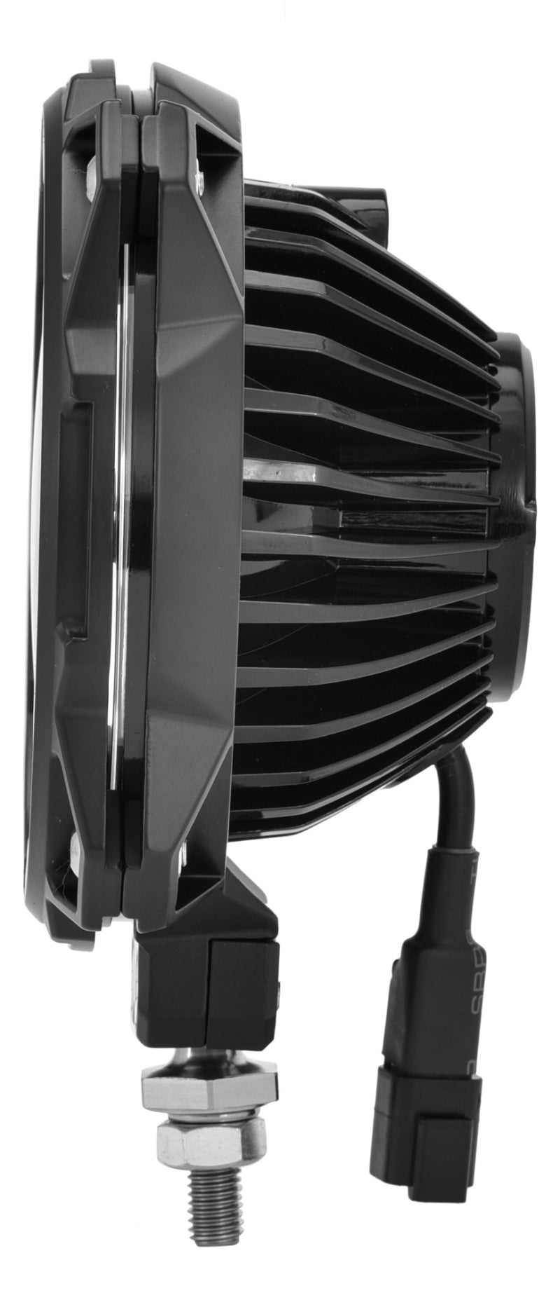 KC HiLiTES 6in Pro6 Gravity LED Light 20W Wide-40 Beam (Single), mounted view
