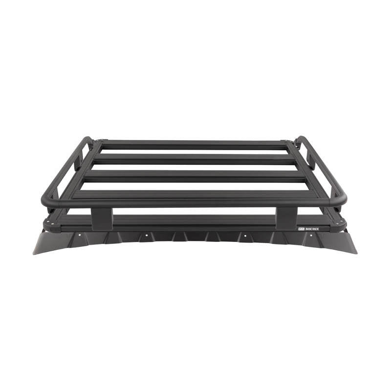 ARB BASE Rack 49x45 Front 3/4 Guard Rail — overhead platform view