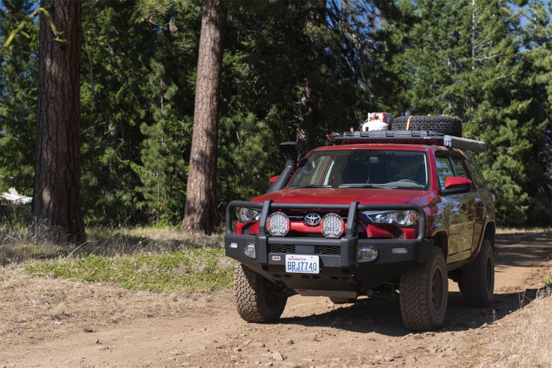 ARB Summit Bar Adaptive Cruise Control sensor relocation in split pan