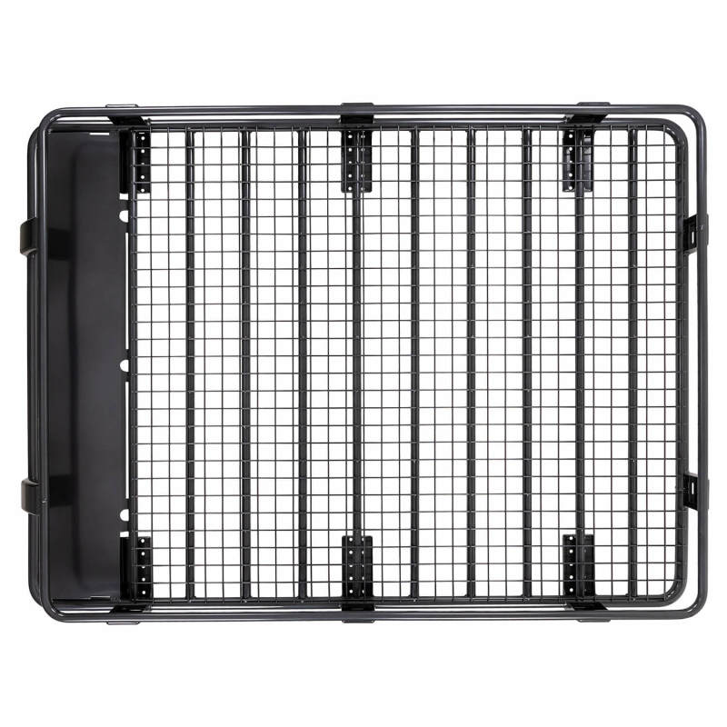 ARB 72.8x53 steel roof rack cage with mesh floor — full rack view