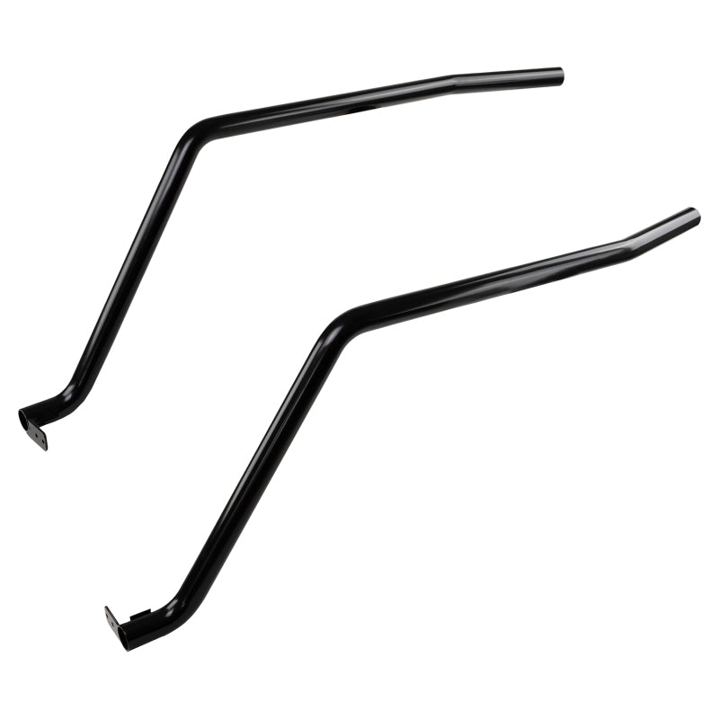 ARB Deluxe side rail and step no floor for Land Cruiser 80 Series — mounting point view