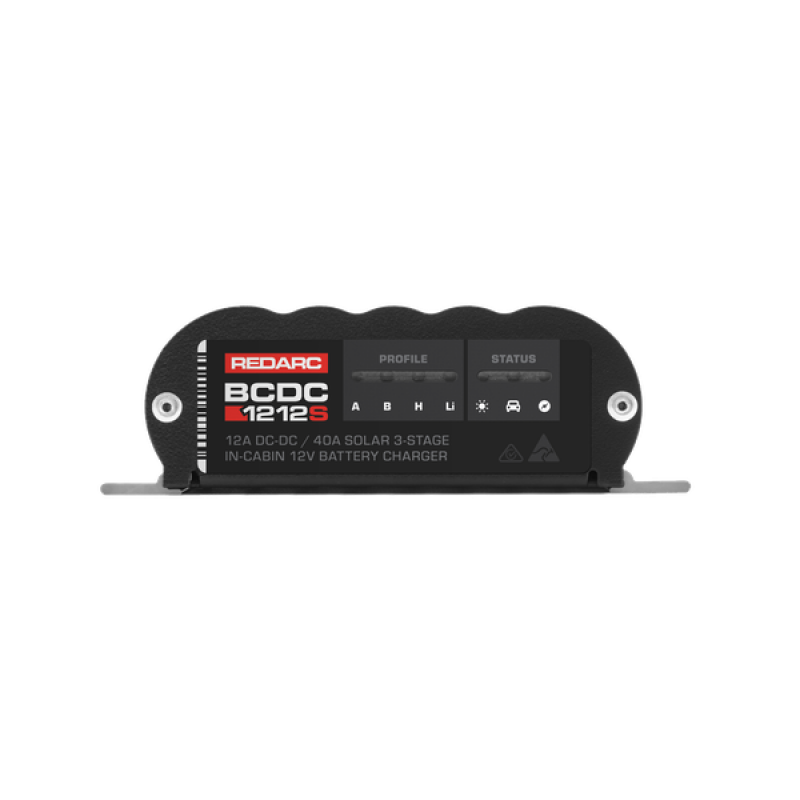 REDARC BCDC1212S DC-DC Charger with MPPT Solar 12A, close-up