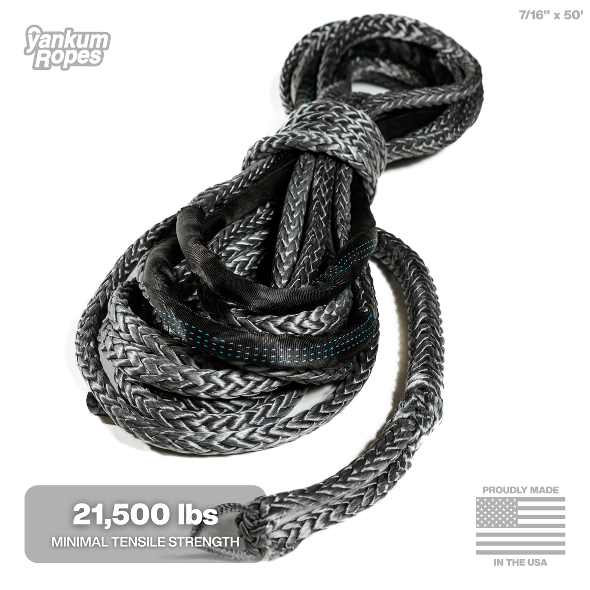 7/16" Synthetic Winch Line