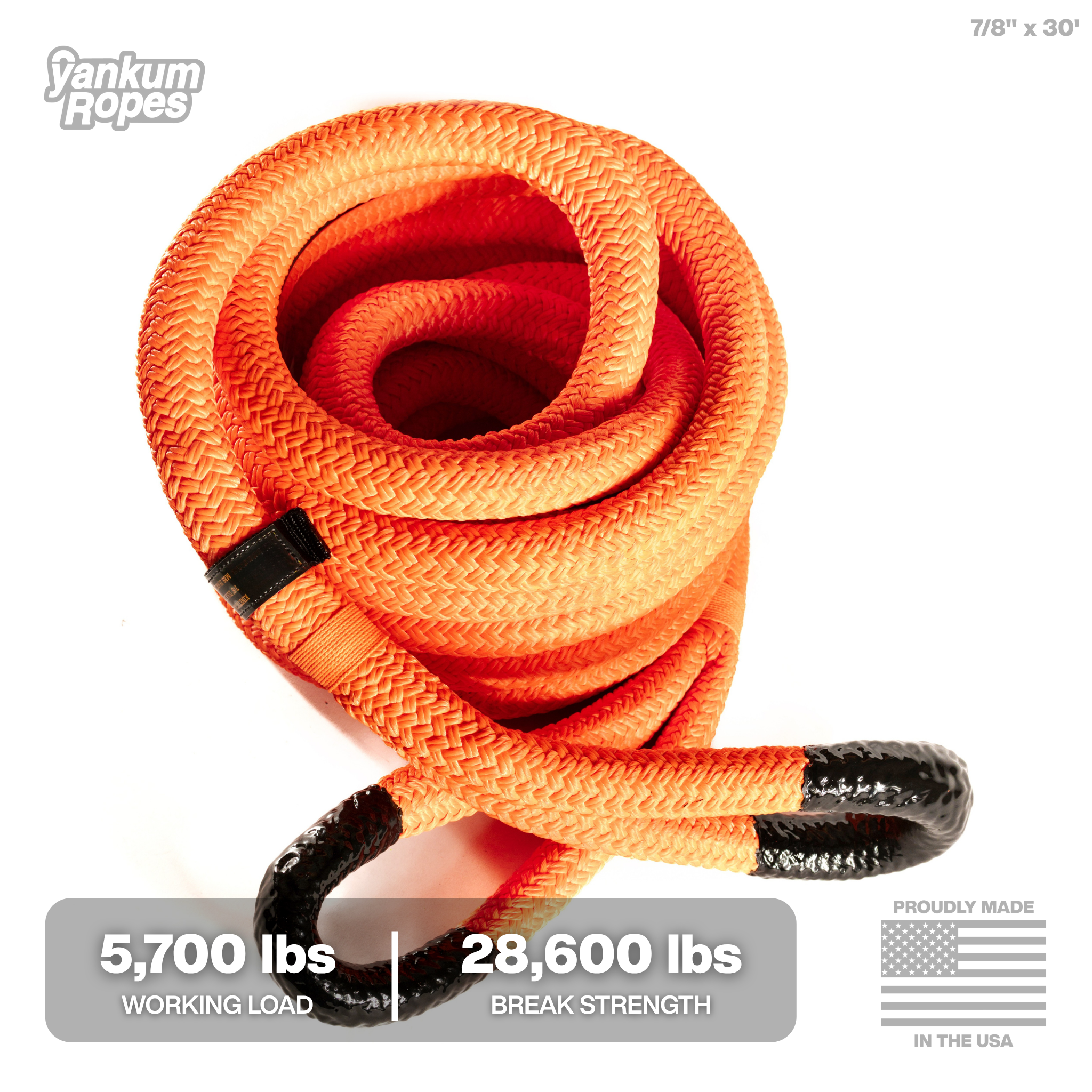 7/8" Kinetic Recovery Rope "Python"