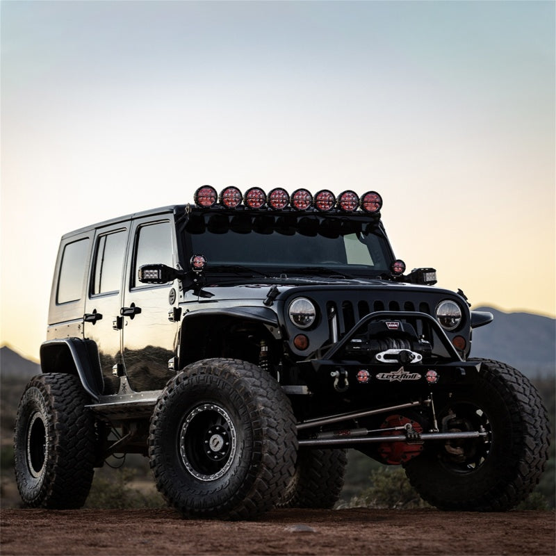 Rigid Industries yellow 6-inch light cover with prominent RIGID branding