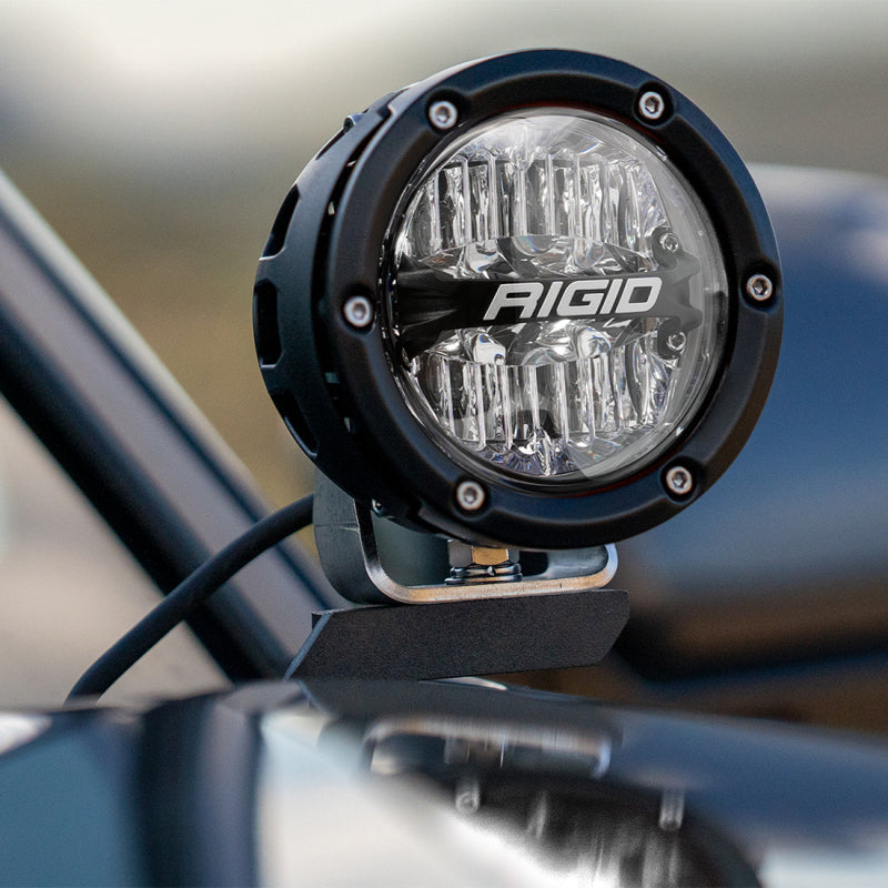 RIGID A-Pillar bracket set for mounting 360-Series lights on the 2022+ Toyota Tundra