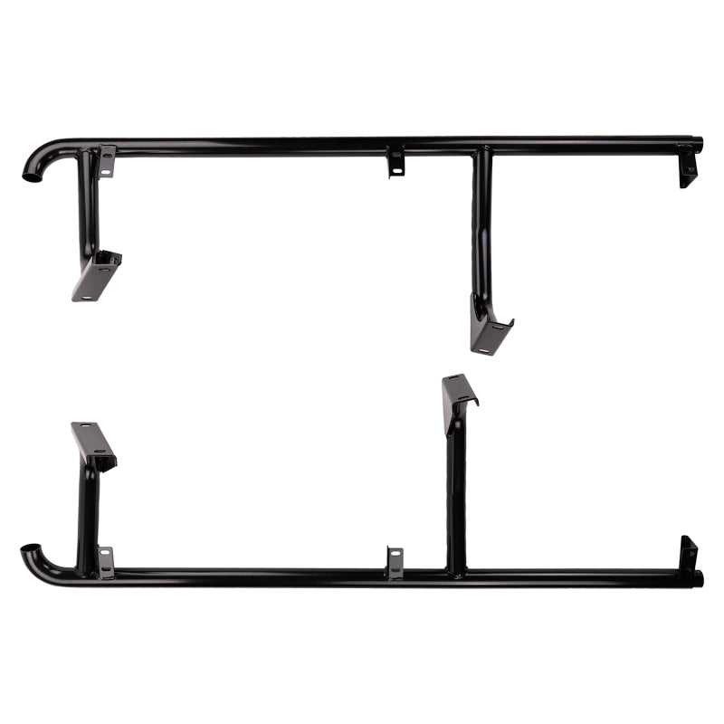 ARB Deluxe side rail and step no floor for Land Cruiser 80 Series — profile view