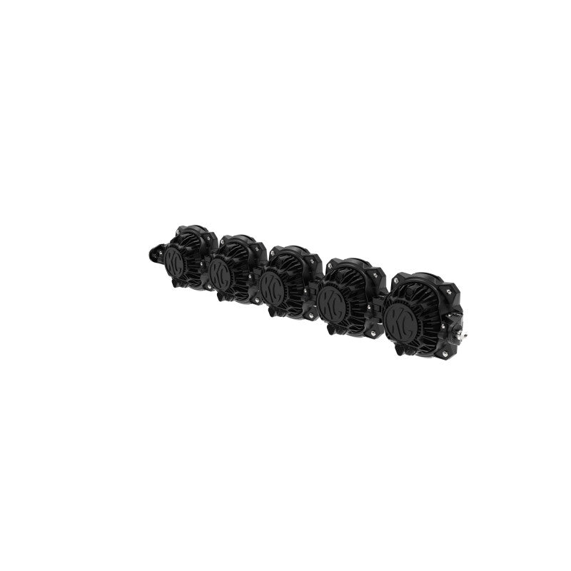 KC HiLiTES Gravity Titan 32" LED Light Bar (5-Light), close-up